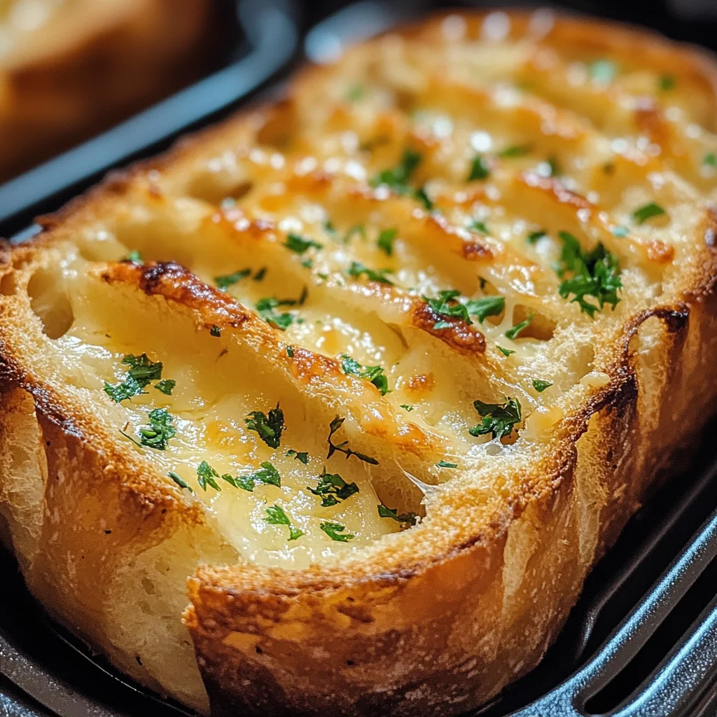 Airfryer Knoblauchbrot