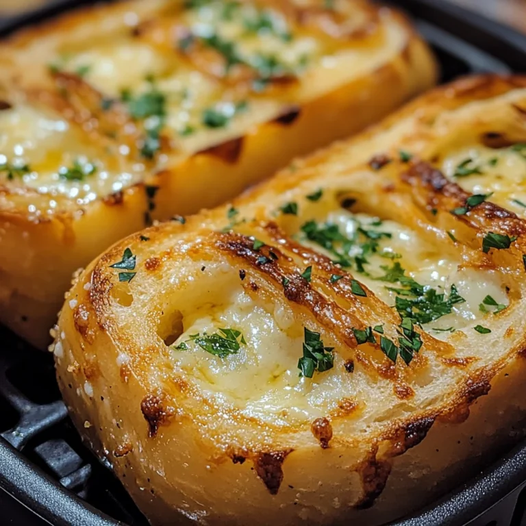 Airfryer Knoblauchbrot