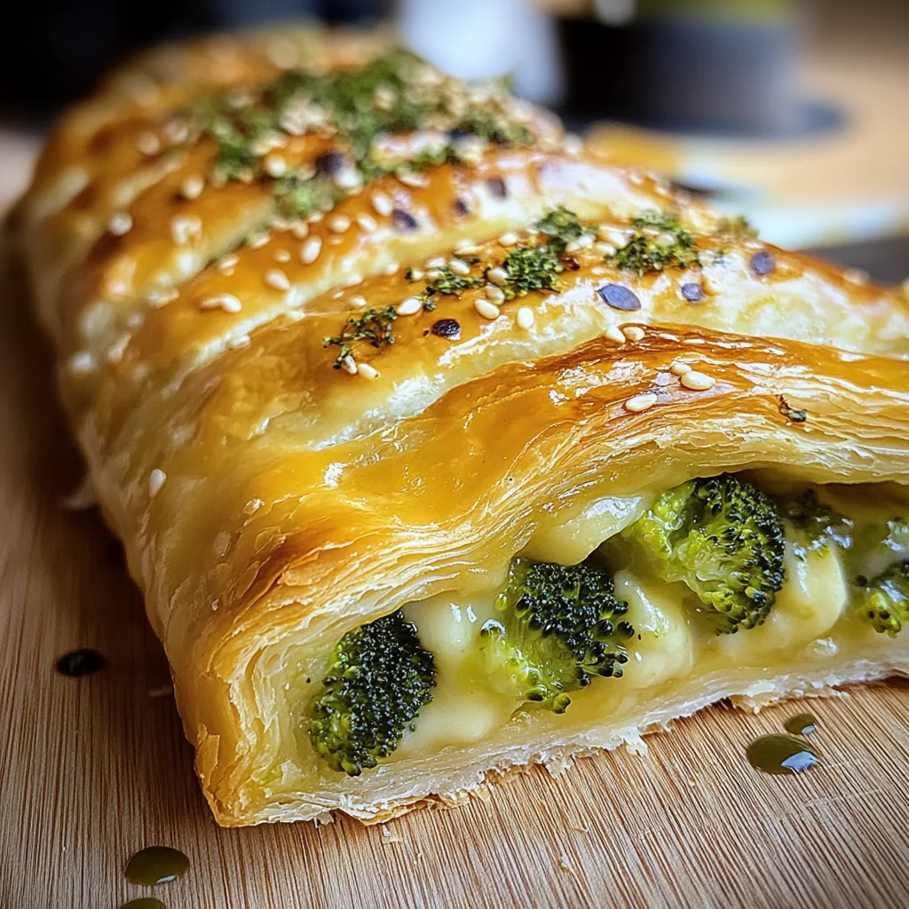 Brokkoli-Käse-Strudel