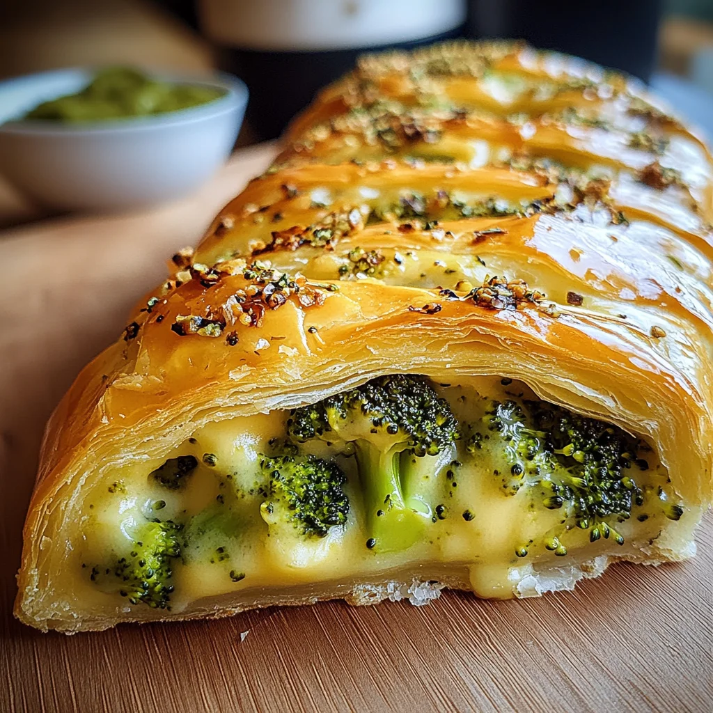 Brokkoli-Käse-Strudel