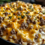 Cheeseburger-Auflauf