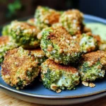 Gesunde Brokkoli Nuggets mit Haferflocken