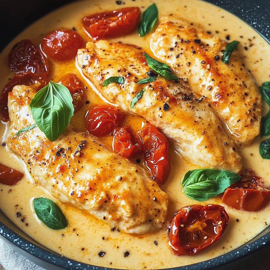 Hähnchenfilet in Frischkäse-Parmesan-Soße: Einfaches Rezept für jeden Tag