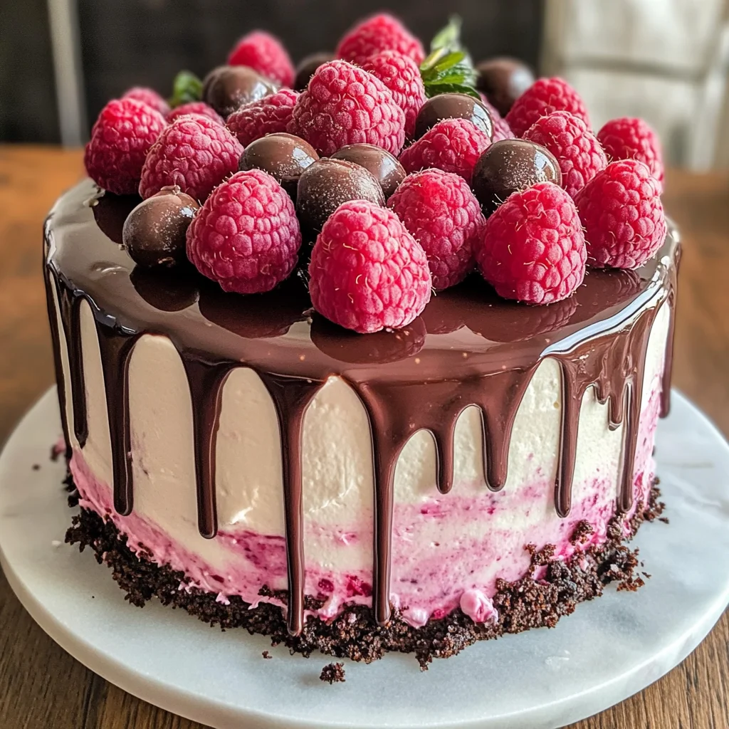 Himbeer-Frischkäse-Torte