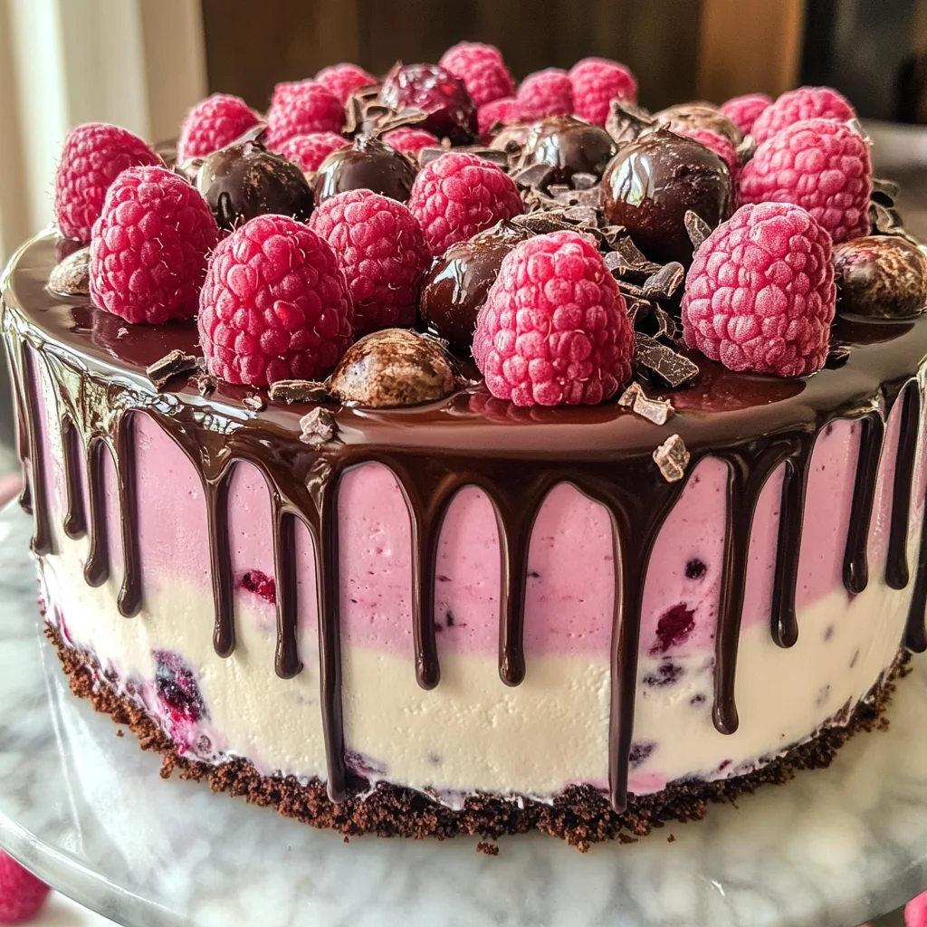 Himbeer-Frischkäse-Torte