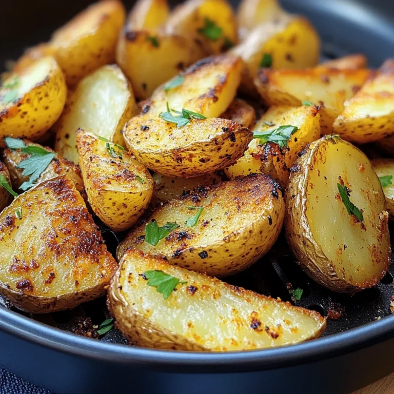 Kartoffeln aus der Heißluftfritteuse