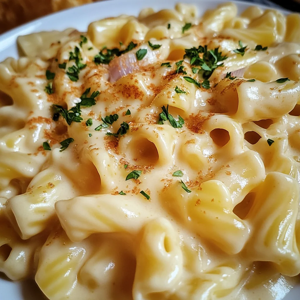 Nudeln in Käse-Sahne-Soße