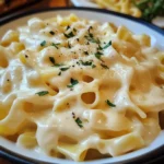 Nudeln in Käse-Sahne-Soße