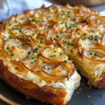 Omas Zwiebelkuchen vom Blech