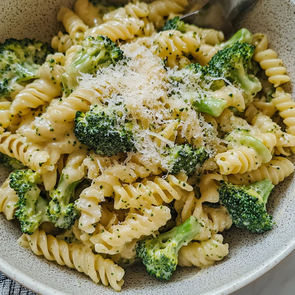 One Pot Pasta mit Brokkoli