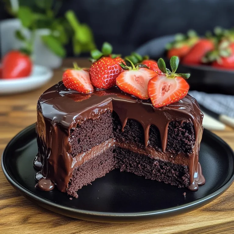 Saftiger Schokokuchen