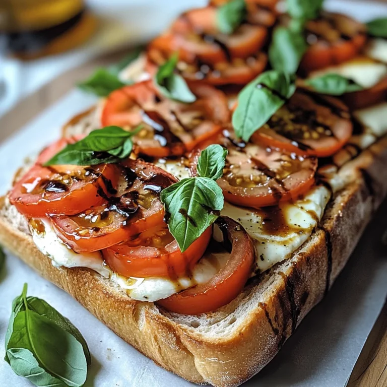 Schnelles Tomaten-Mozzarella-Baguette