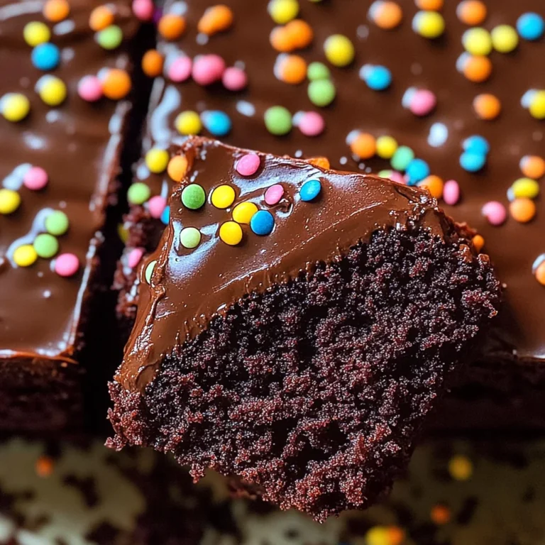 Schokokuchen vom Blech - saftig & schnell