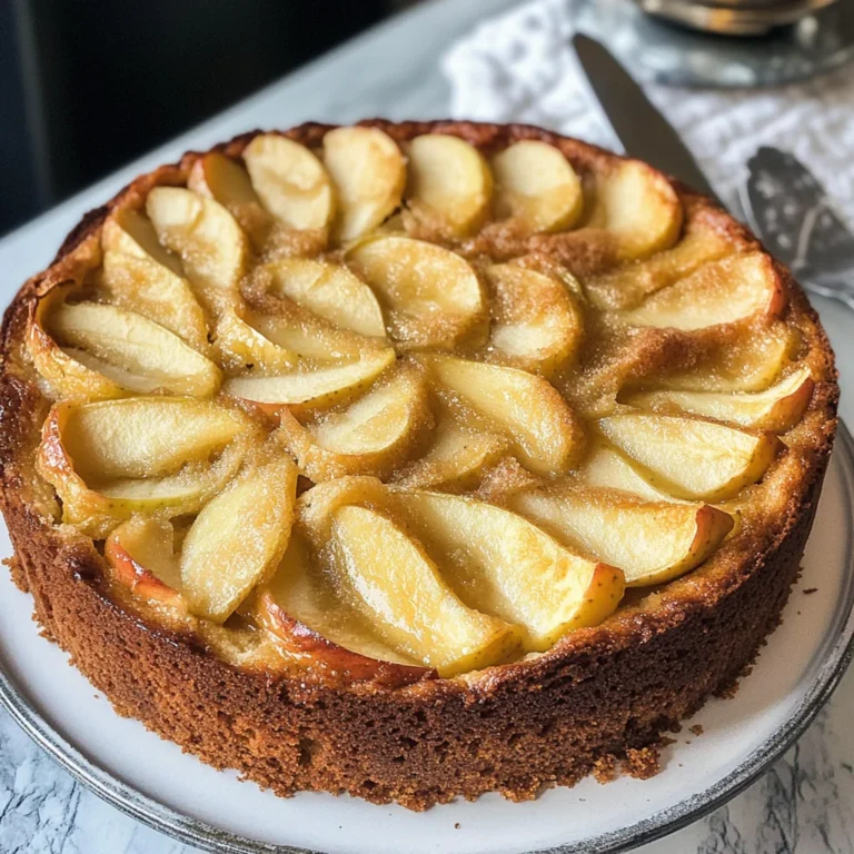 Toskanischer Apfelkuchen - einfach & schnell