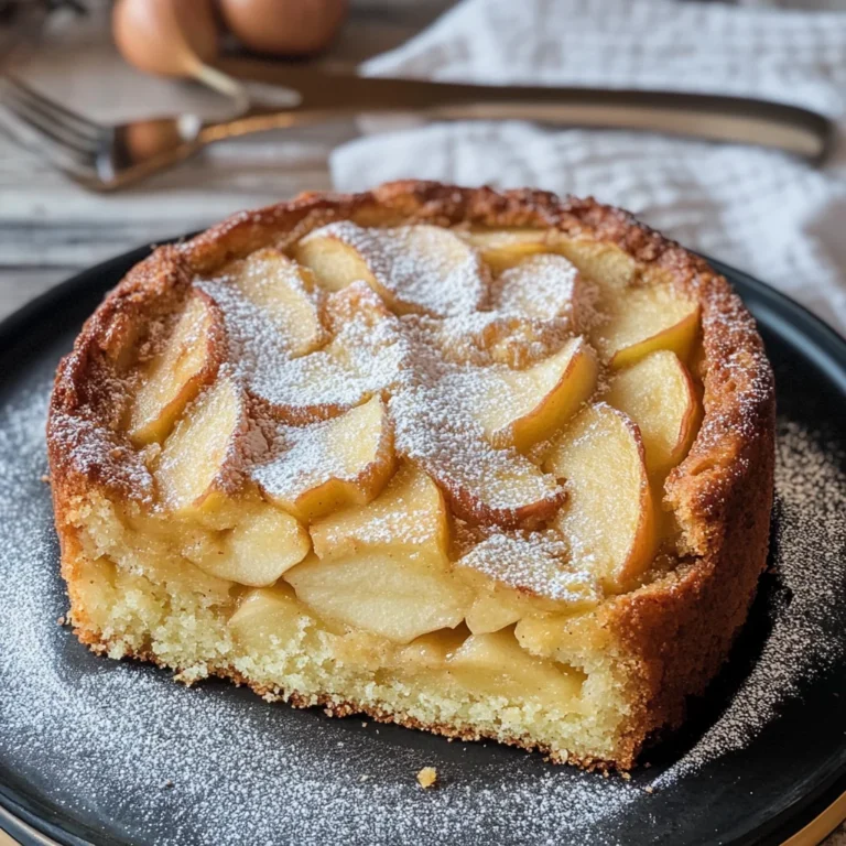 Toskanischer Apfelkuchen - einfach & schnell