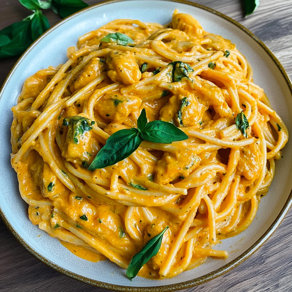 Cremige Pasta in Gemüsesauce: Schnelles Genussrezept