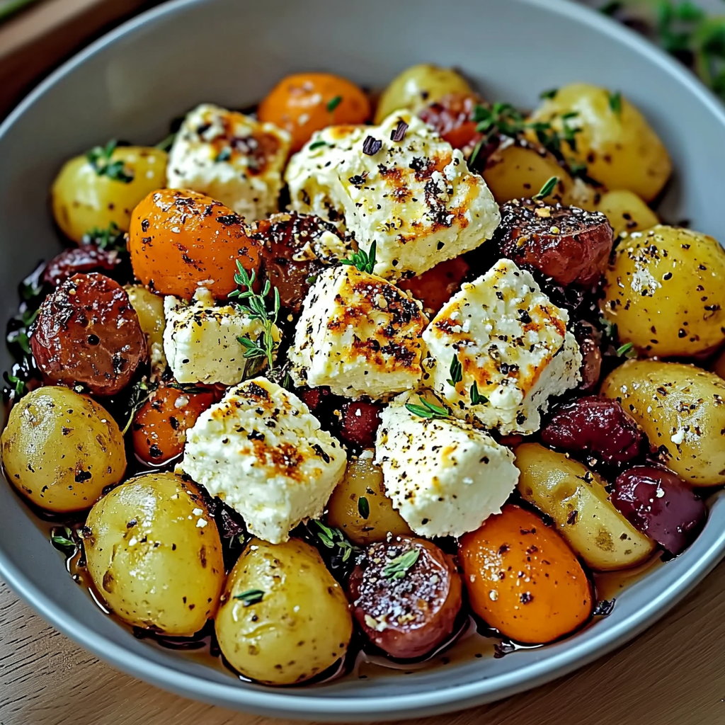 Köstliches Feta Kartoffeln Ofengemüse: Einfach & Gesund G…