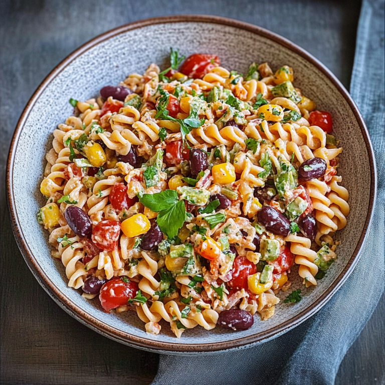 Würziger Mexikanischer Nudelsalat – Einfach Lecker Genießen!