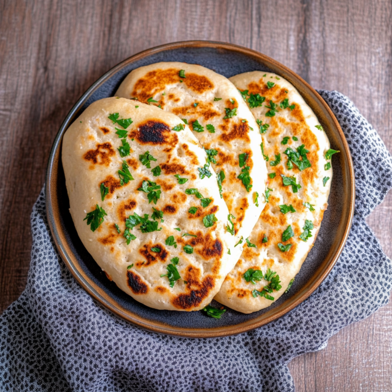 Schnelles Pfannenbrot ohne Hefe: Einfaches Rezept mit Jog…