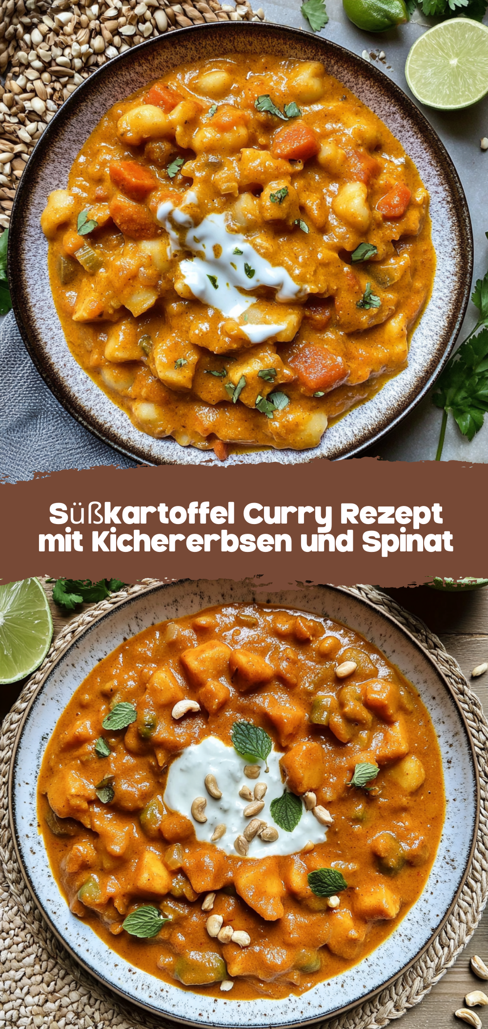 Süßkartoffel Curry Rezept