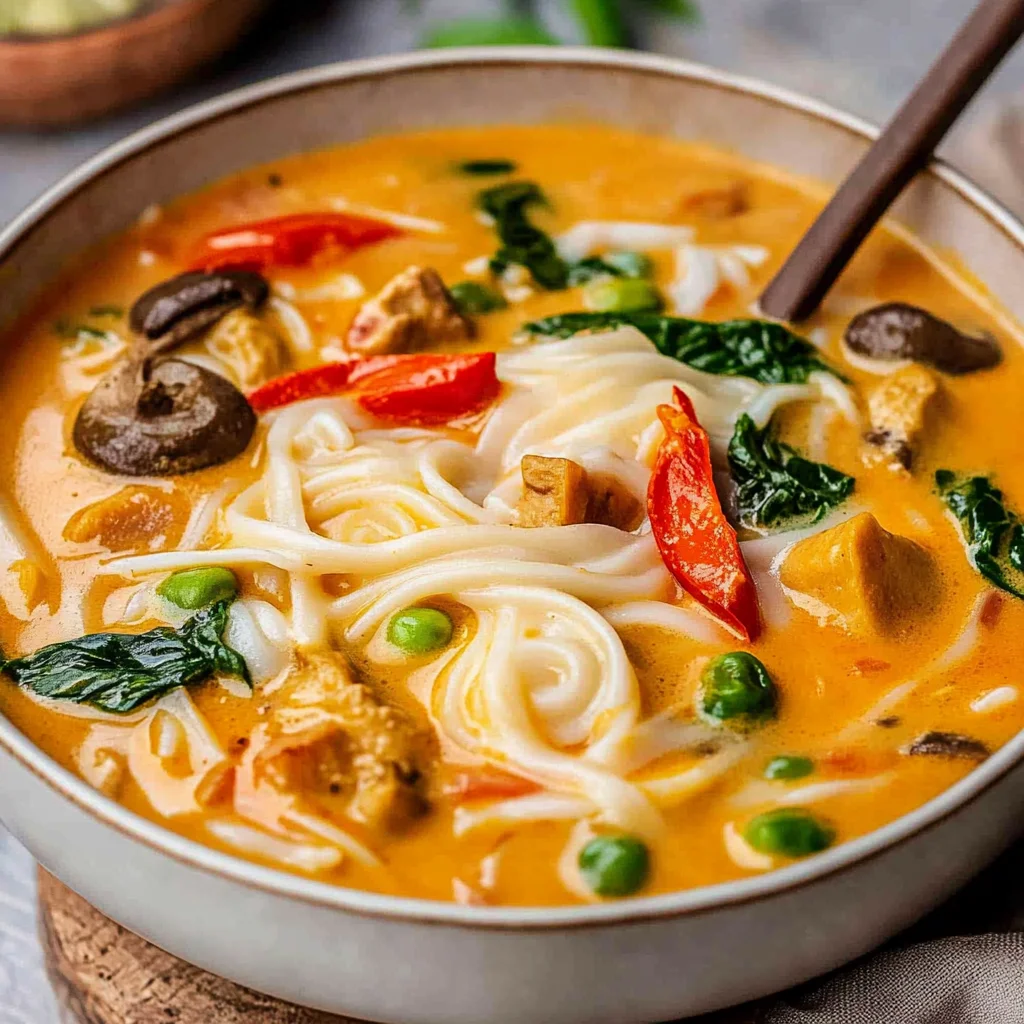 Asiatische Kokos-Curry-Suppe: Wärmend und köstlich