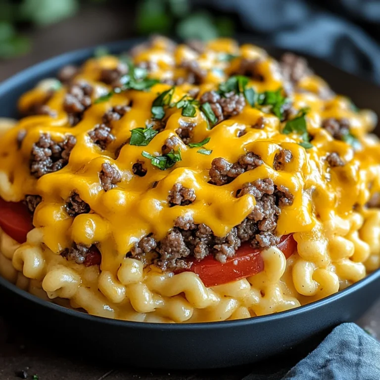 Cheeseburger-Auflauf: Der herzhafteste Genuss für alle