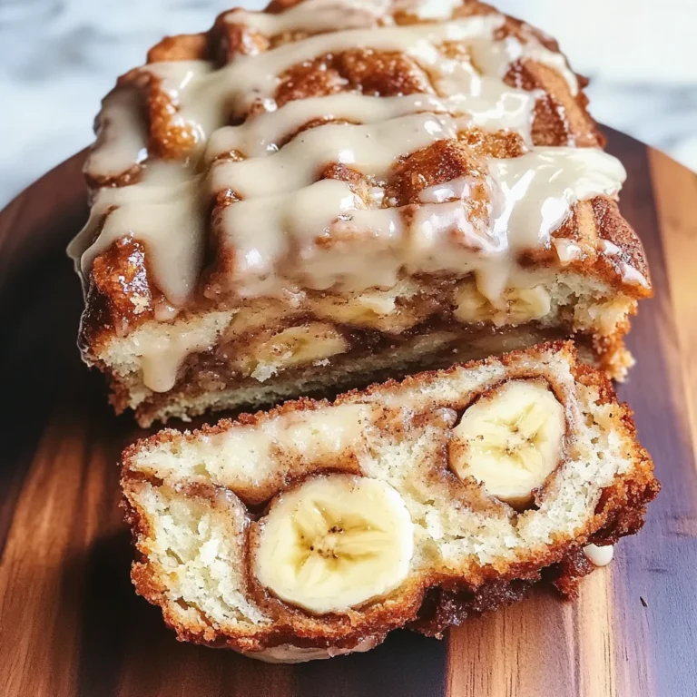Cinnamon Roll Bananenbrot: Für den perfekten Genuss