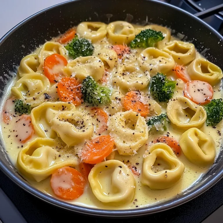 Cremige Gemüse-Tortellini Pfanne: Ein Genuss für alle Sinne