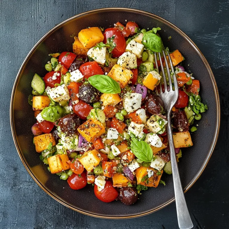 Einfacher Süßkartoffelsalat: Frisch und verführerisch lecker