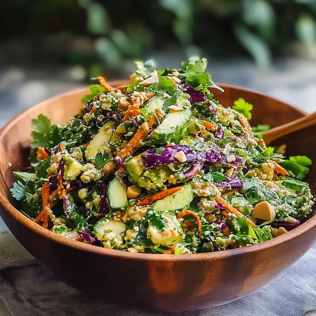 Erdnuss-Knusper-Salat: Ein erfrischendes Geschmackserlebnis