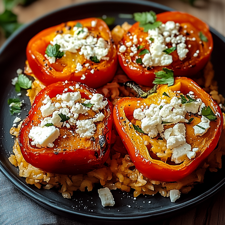 Leckere Gefüllte Ofenpaprika mit Reis und Feta – Jetzt Au…