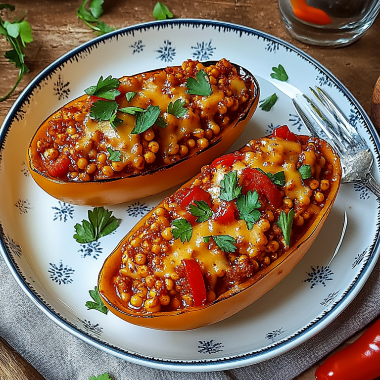 Perfekte Gefüllte Spitzpaprika mit Roten Linsen Rezept