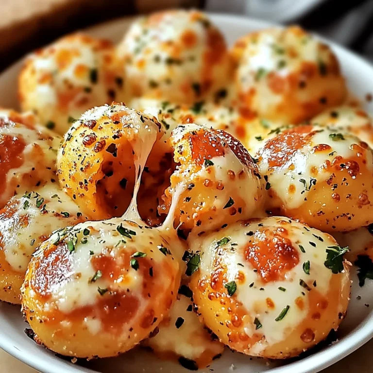 Leckere Pizza Bällchen: Snacks für jeden Anlass