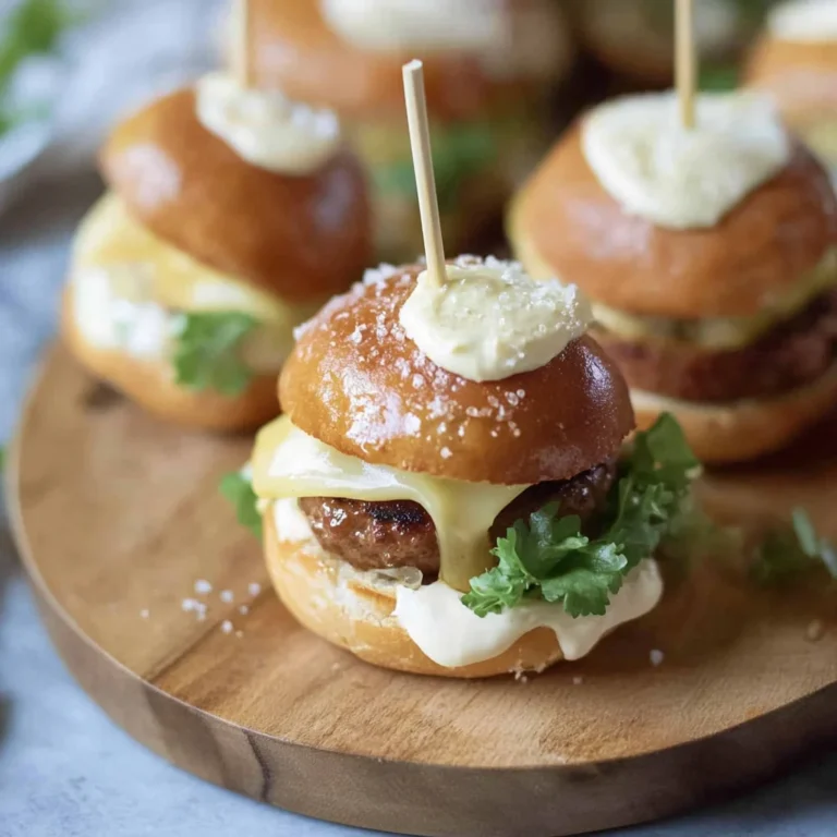 Mini-Laugen-Burger mit Leberkäse: Herzhaft und unwiderste…