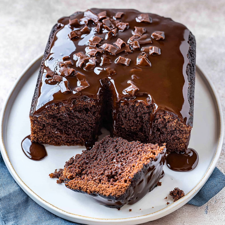 Unwiderstehlicher Saftiger Schokokuchen aus der Kastenform