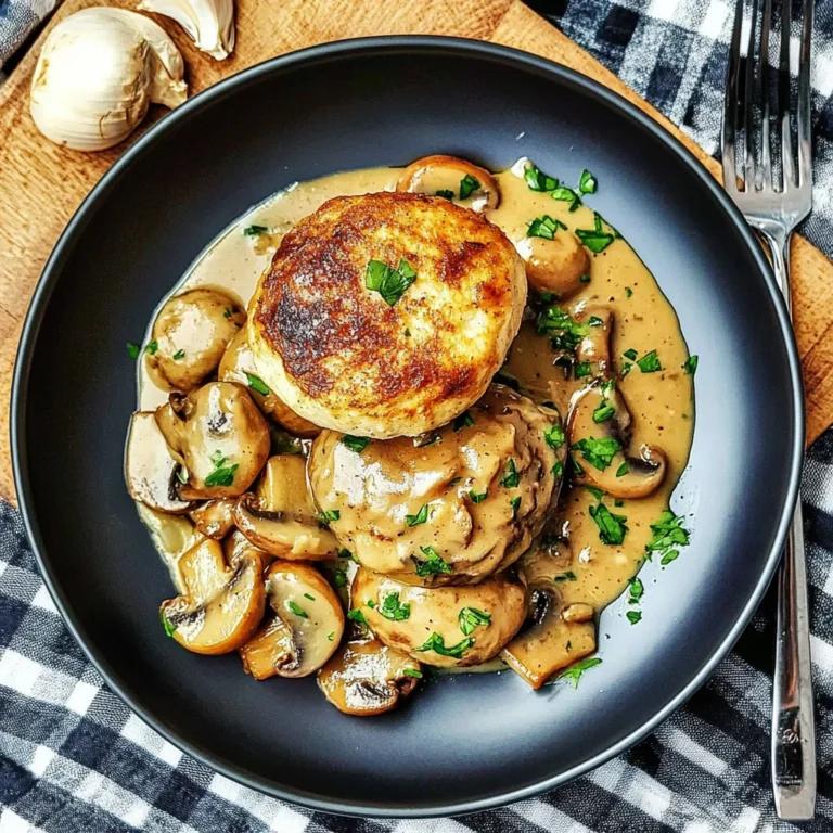 Semmelknödel auf Champignon-Rahm: Ein Geschmackstraum