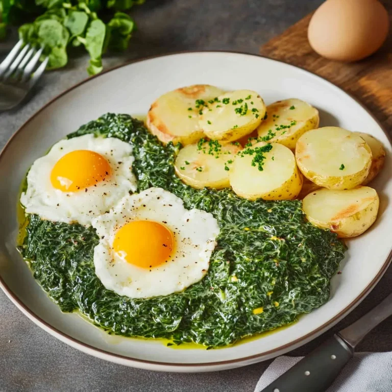 Spinat mit Kartoffeln und Eiern: Ein Genuss für alle Sinne