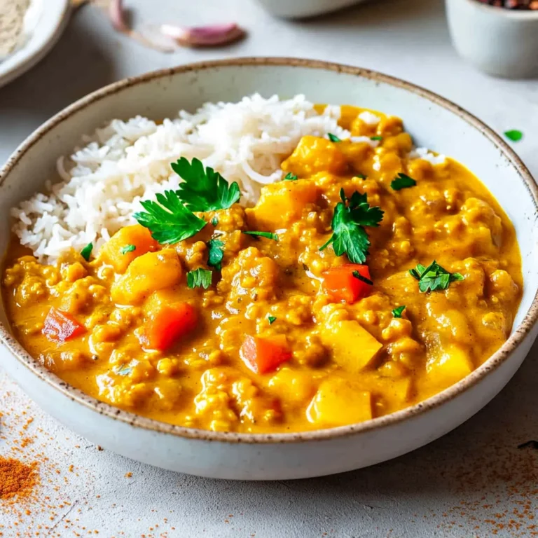 Süßkartoffel-Linsen-Curry mit Kokosmilch: Herzhaft und cr…