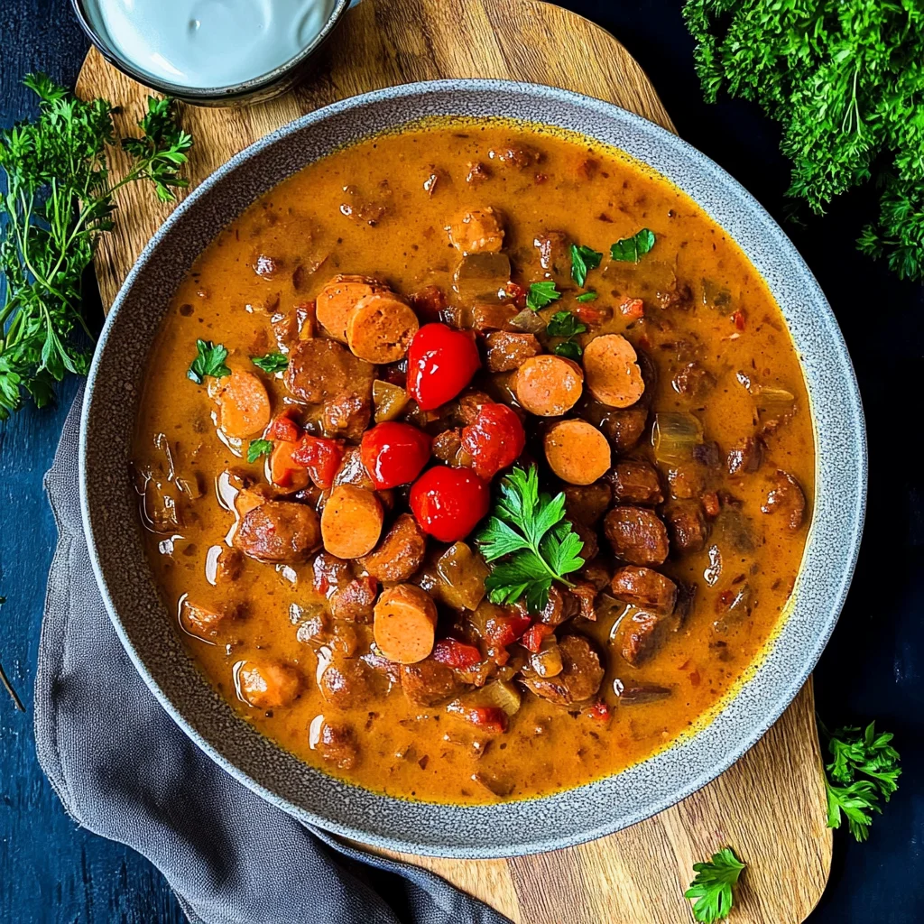 Würstchen Gulasch: Einfaches Rezept für herzhaften Genuss