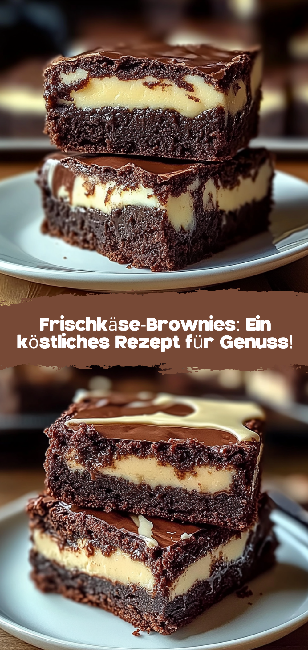 Frischkäse-Brownies: Ein köstliches Rezept für Genuss!