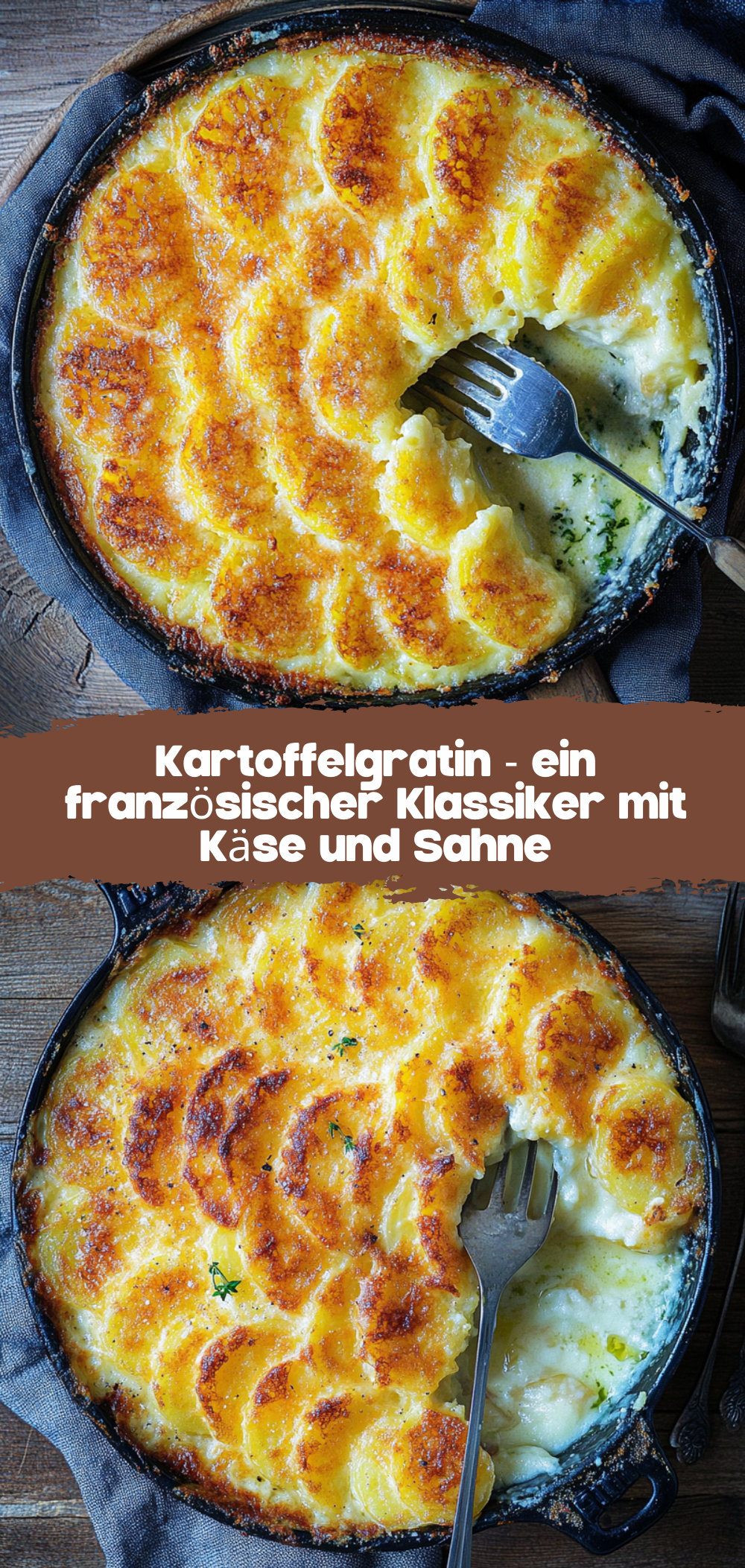 Kartoffelgratin - ein französischer Klassiker
