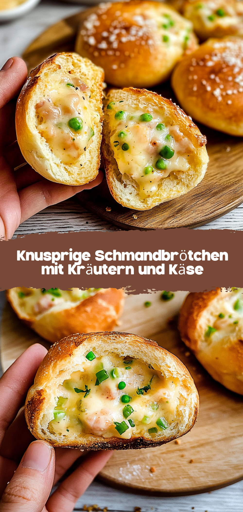 Knusprige Schmandbrötchen