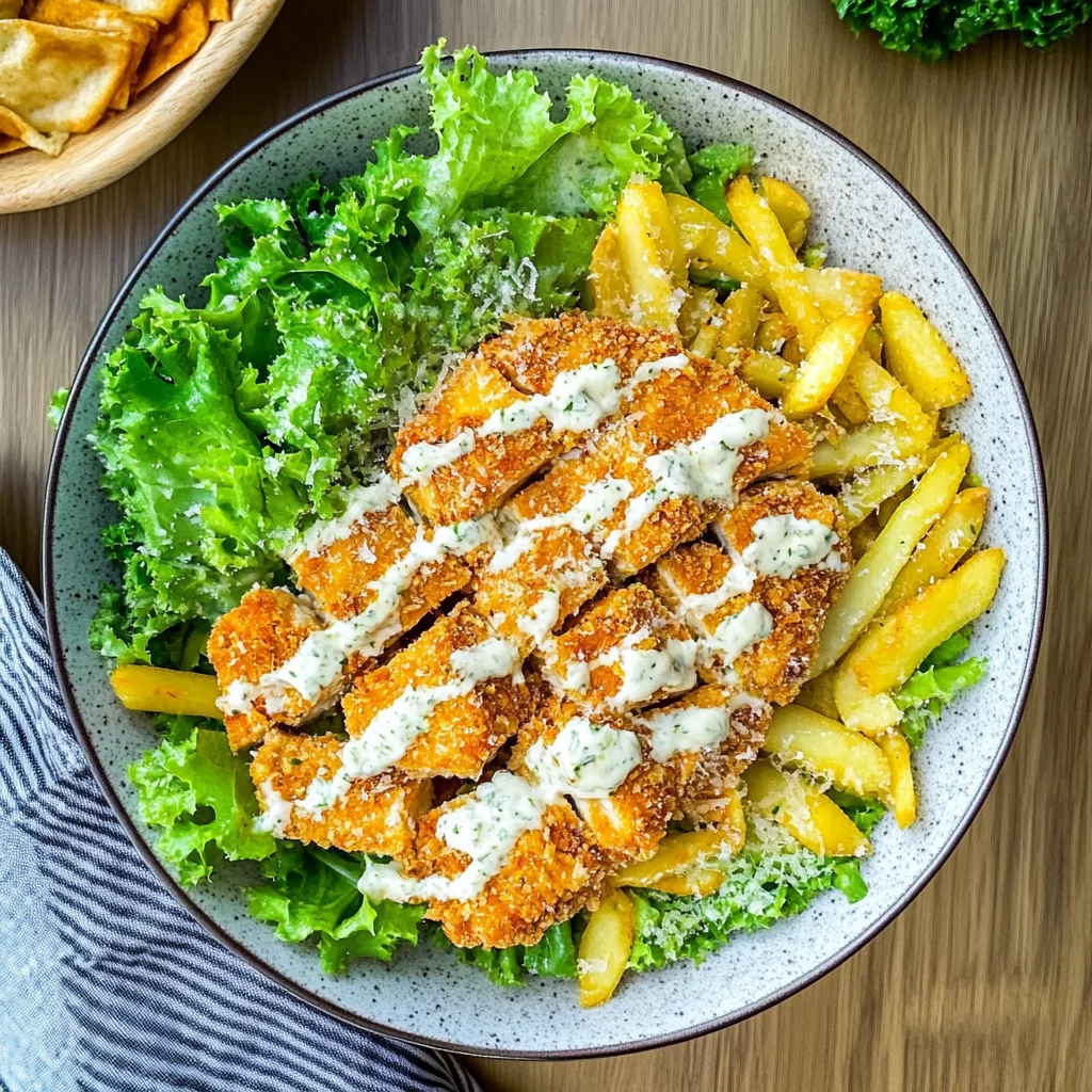 Caesar-Hähnchen-Bowl: Frisch und voller Geschmack
