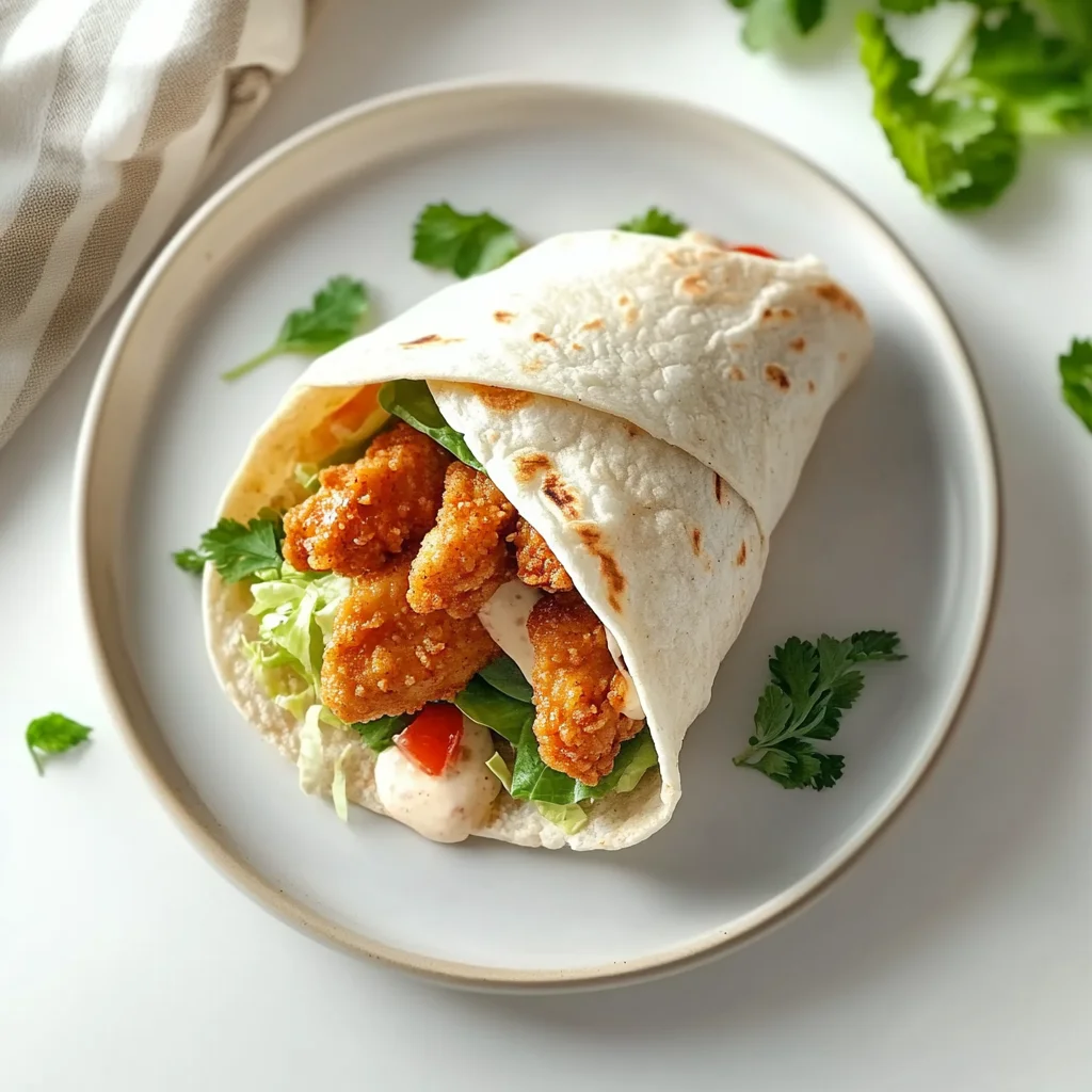 Crispy Chicken Caesar Wrap: Ein köstliches Rezept für jed…