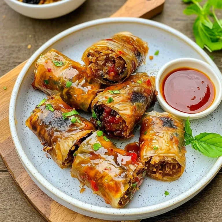 Crispy Frühlingsrollen aus dem Airfryer: Knusprig lecker …
