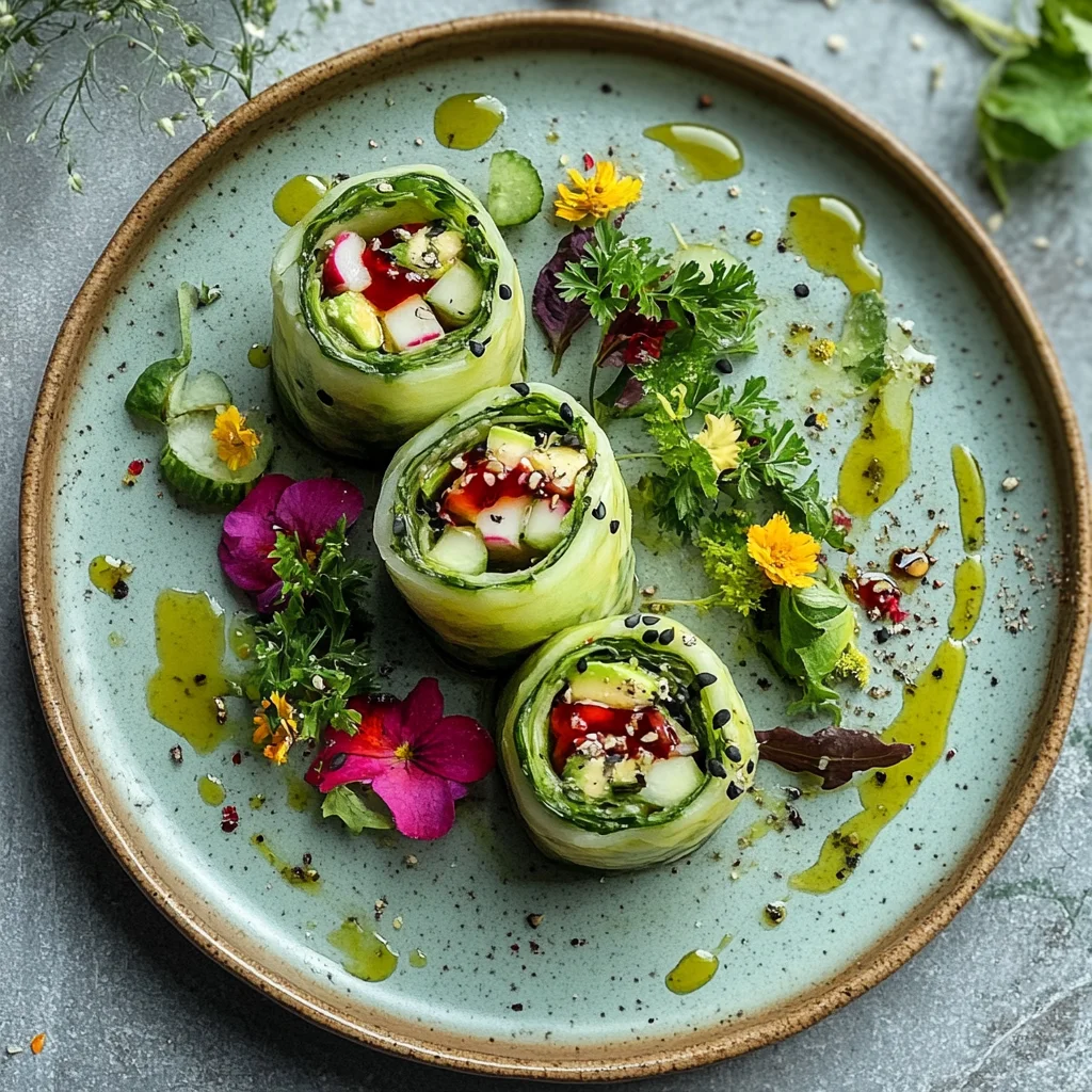 Frische und Knackige Frühlingsrollen-Salat: Ein Genuss fü…