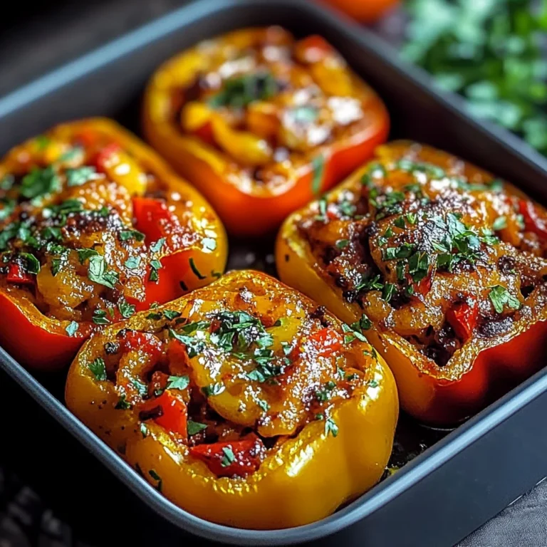 Gefüllte Paprika aus dem Airfryer: Ein einfaches Rezept f…