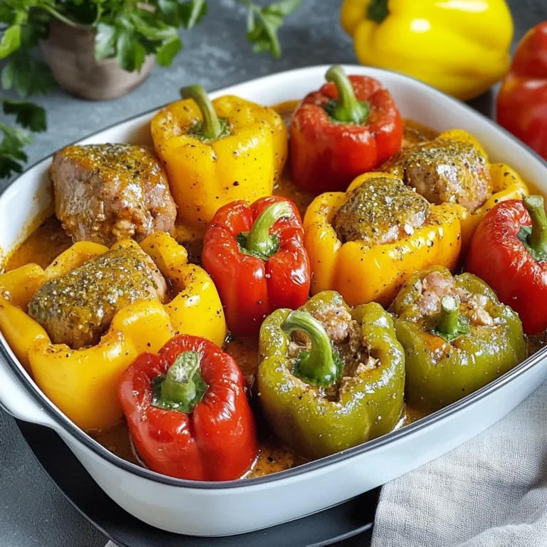Gefüllte Paprika mit Hackfleisch – so lecker und einfach