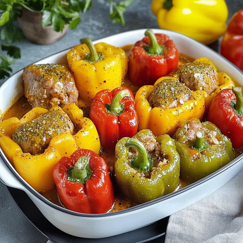Gefüllte Paprika mit Hackfleisch – so lecker und einfach