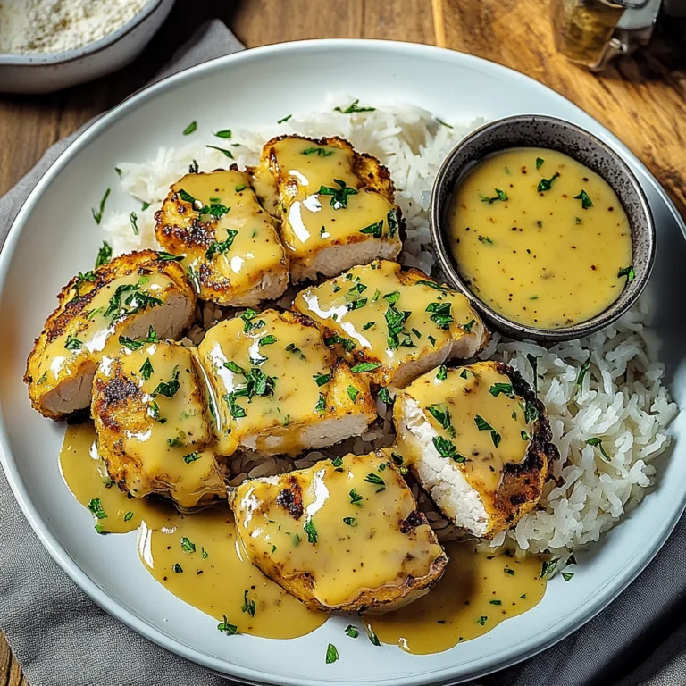 Honig Senf Hähnchen mit Reis: Der süß-würzige Genuss